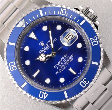 rolex submariner date stainless steel black dial.|rolex submariner blue for sale.